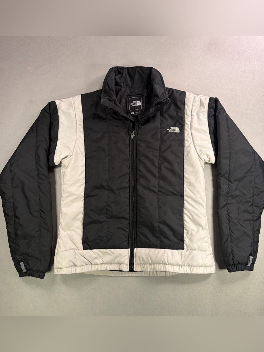 The North Face Black & White Ski Puffer Jacket